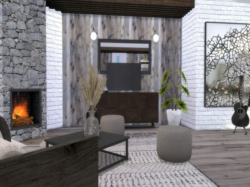 sims 4 cc adria livingroom by suzz86 2