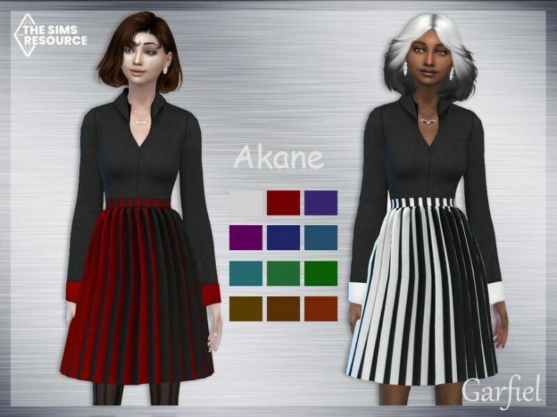 Akane By Garfiel Sims 4 CC