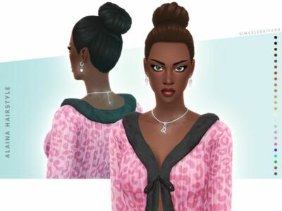 Alaina Hairstyle By Simcelebrity00 Sims 4 CC