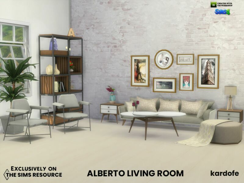 sims 4 cc alberto living room by kardofe 2