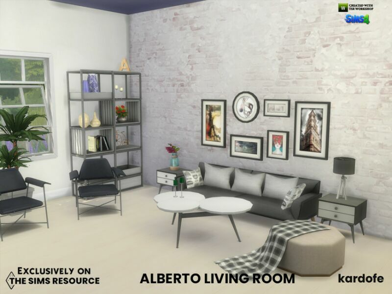 sims 4 cc alberto living room by kardofe 4