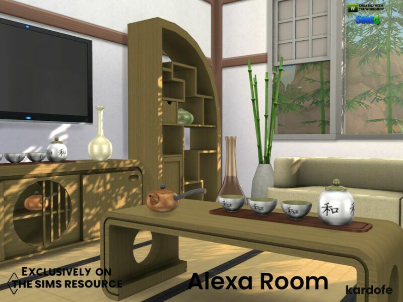 sims 4 cc alexa room by kardofe 6