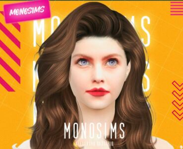 Alexandra Daddario Sims By Monosims Sims 4 CC