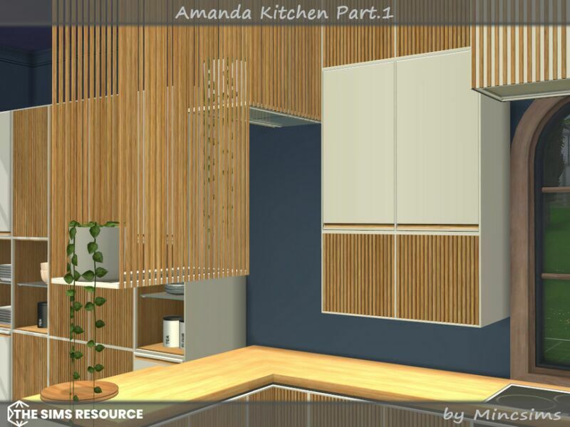 sims 4 cc amanda kitchen part 01 by mincsims 5