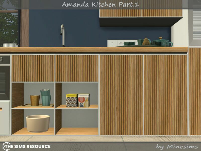 sims 4 cc amanda kitchen part 01 by mincsims 6