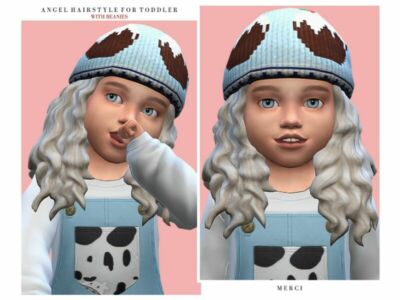 Angel Hairstyle For Toddler By ‘-Merci- Sims 4 CC