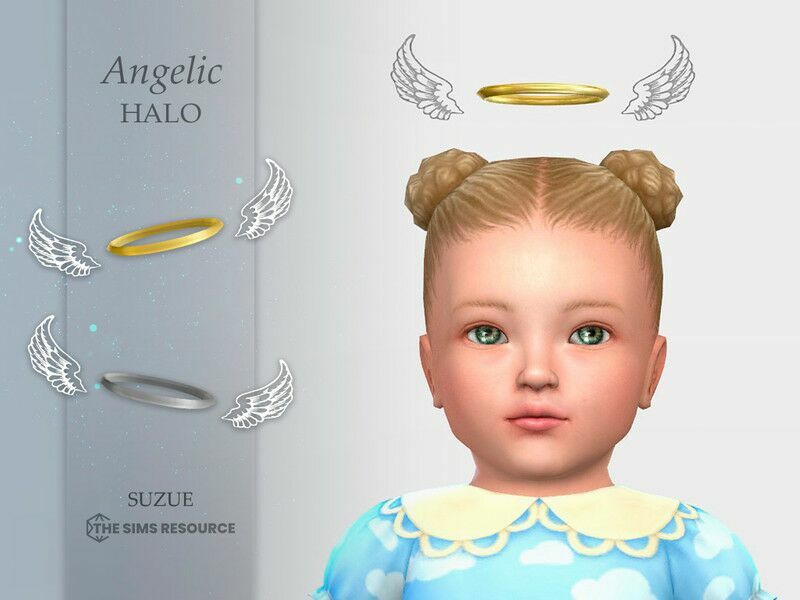 Angelic Halo Infant By Suzue Sims 4 CC