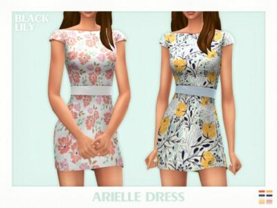 Arielle Dress Sims 4 CC