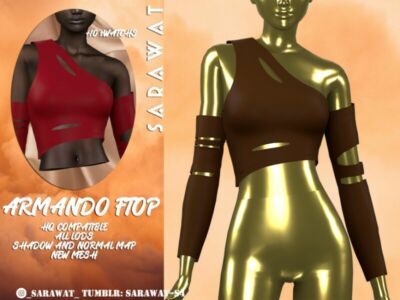 Armando Ftop By Sarawat Sims 4 CC