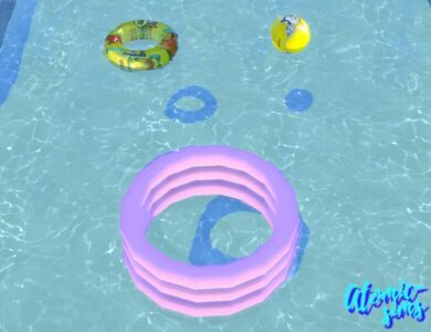 Asamo Pool SET Conversion By Atomic-Sims Sims 4 CC