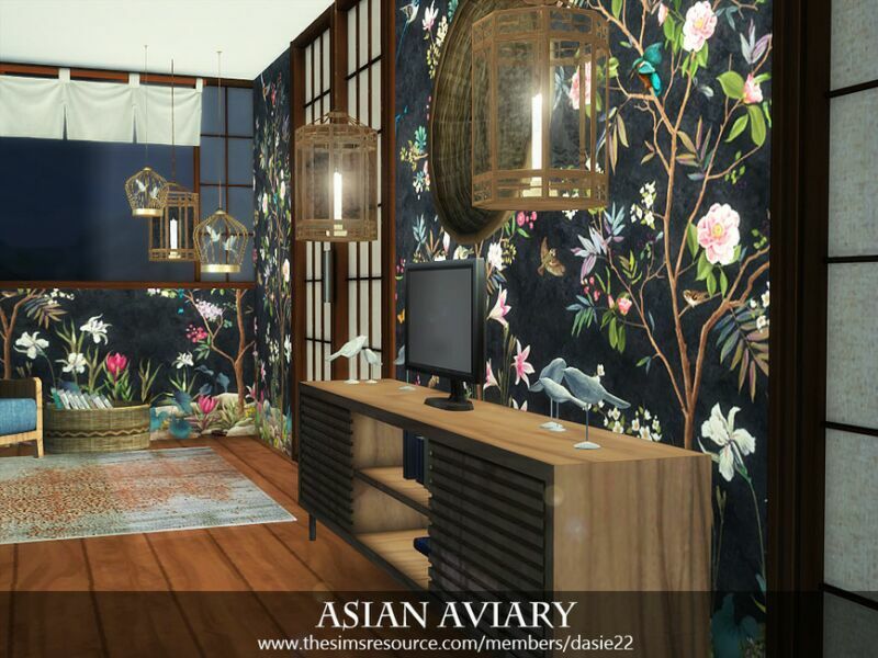 sims 4 cc asian aviary by dasie2 3