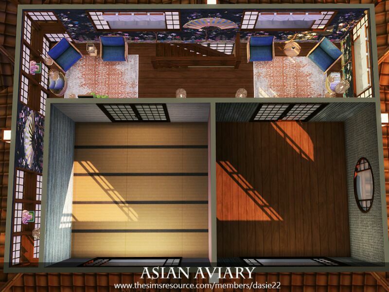 sims 4 cc asian aviary by dasie2 5