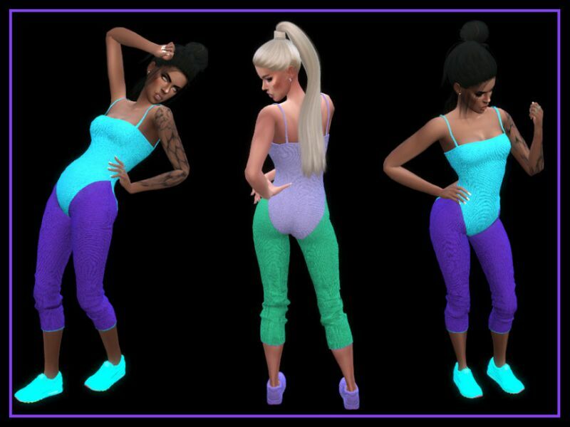 sims 4 cc athletic lounge jumpsuit by nadiafabulousflow 2