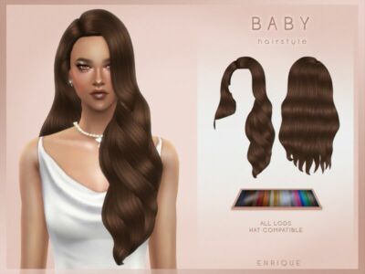 Baby Hairstyle By Enriques4 Sims 4 CC