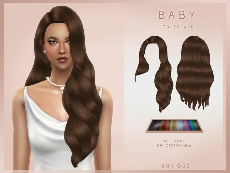 Baby Hairstyle By Enriques4 Sims 4 CC