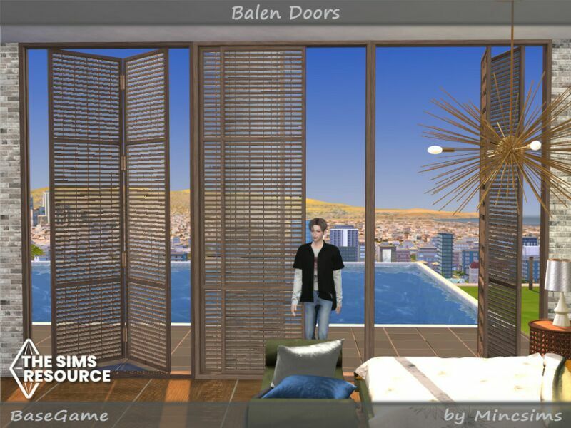 sims 4 cc balen doors by mincsims 3