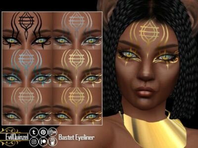 Bastet Eyeliner | / Eyeliner Sims 4 CC