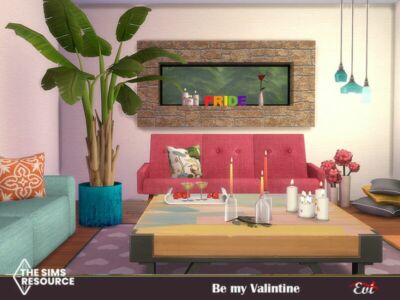 BE MY Valentine By EVI Sims 4 CC