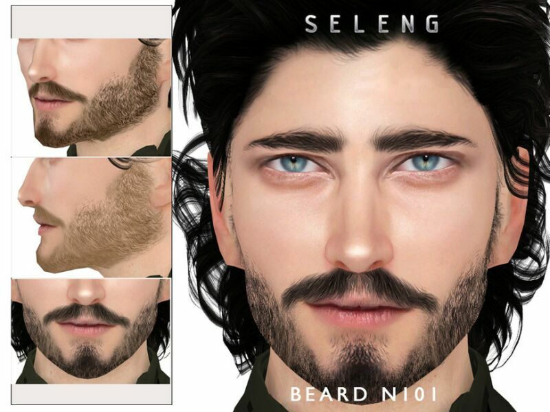 Beard N101 By Seleng Sims 4 CC