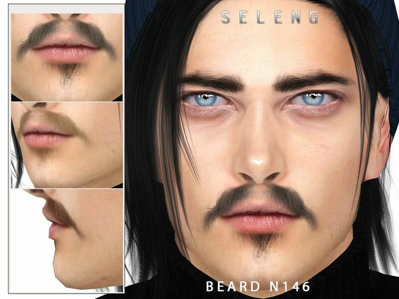 Beard N146 Sims 4 CC