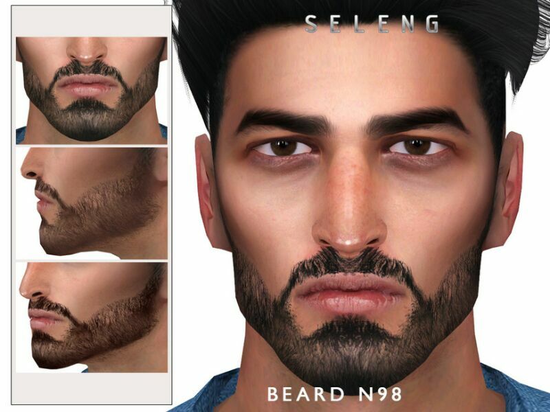 Beard N98 By Seleng Sims 4 CC