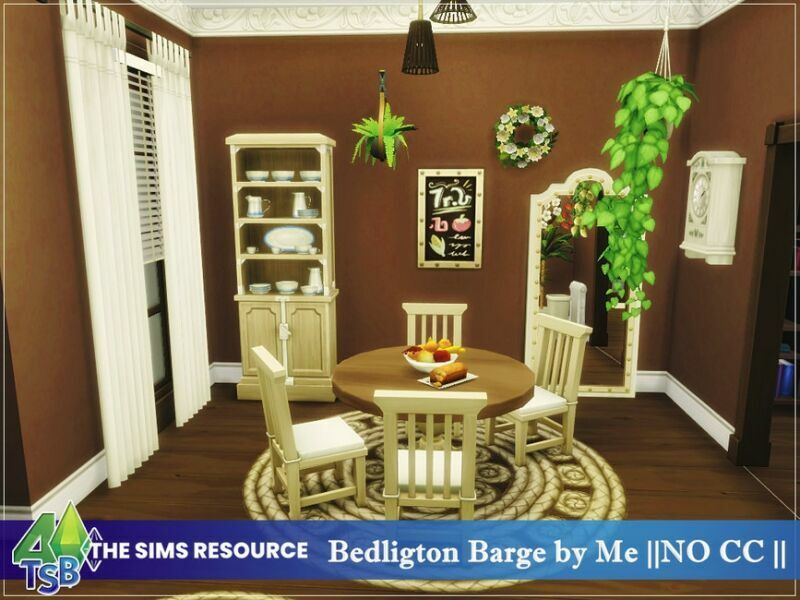 sims 4 cc bedligton barge by me by bozena 5