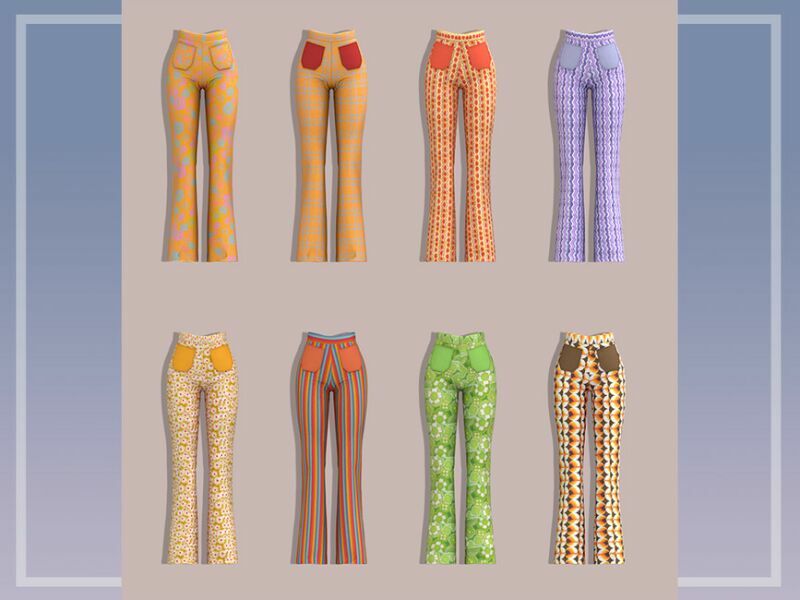 sims 4 cc belaloallure janet pants patreon by belal1997 2