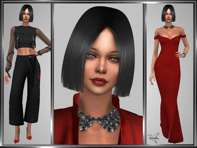 Benedicte Badin By Trasras Sims 4 CC