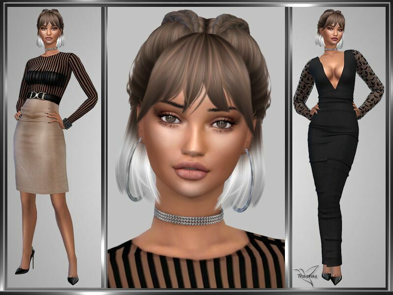 Bernadette Baumette By Trasras Sims 4 CC