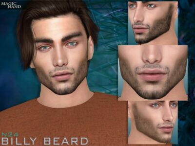 Billy Beard N24 By Magichand Sims 4 CC