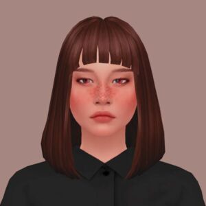 Bloody Burn Blush By Moonmoonsim Sims 4 CC