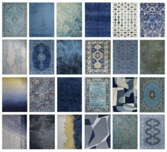 Blue RUG Collection CC By Similebuilds Sims 4 CC