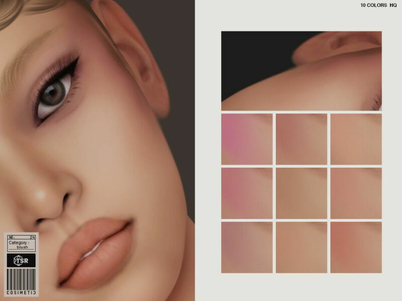 Blush | N24 By Cosimetic Sims 4 CC