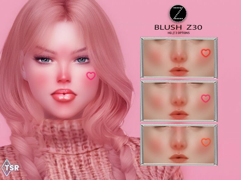 Blush Z30 By Zenx Sims 4 CC