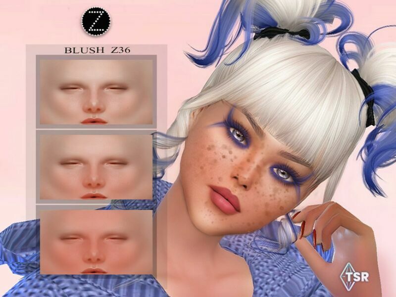 Blush Z36 By Zenx Sims 4 CC