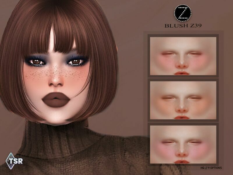 Blush Z39 By Zenx Sims 4 CC