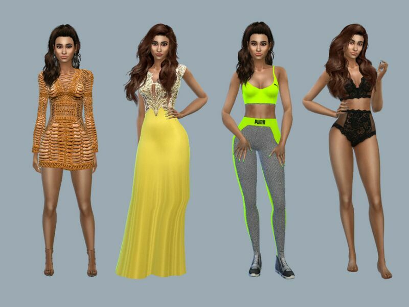 sims 4 cc bollywood star disha patani request by starafanka 2