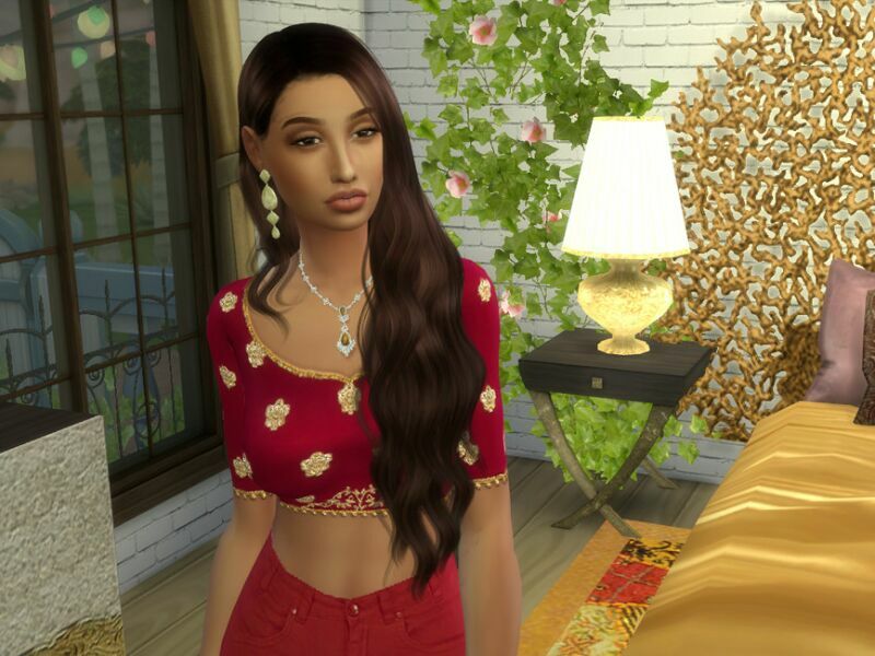 sims 4 cc bollywood star nora fatehi request by starafanka 4