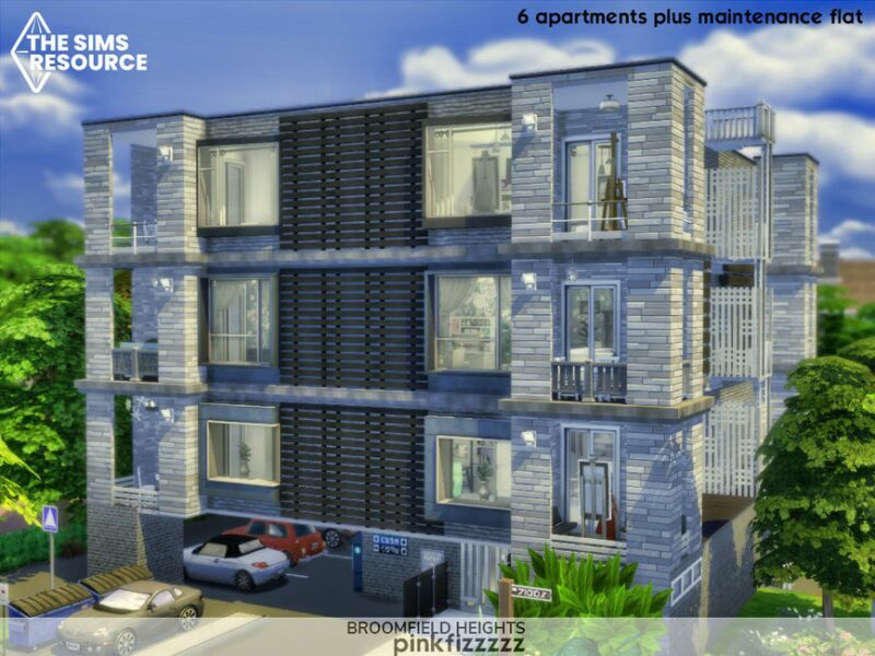 Broomfield Heights By Pinkfizzzzz Sims 4 CC