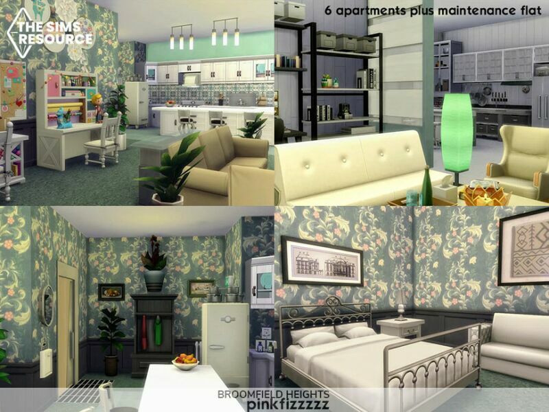 sims 4 cc broomfield heights by pinkfizzzzz 3