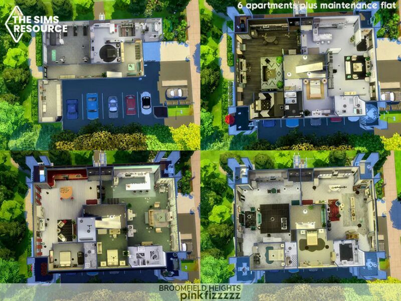 sims 4 cc broomfield heights by pinkfizzzzz 6