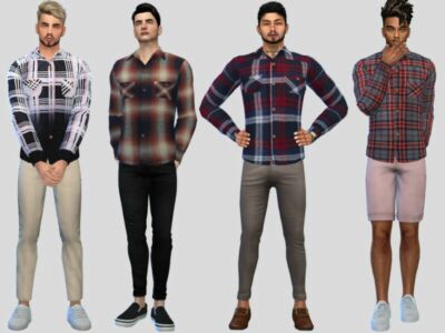 Buttonups CO. II By Mclaynesims Sims 4 CC