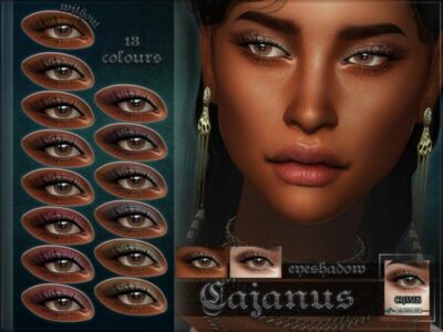 Cajanus Eyeshadow By Remussirion Sims 4 CC