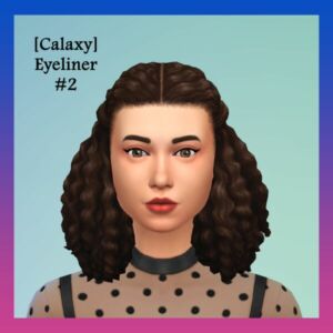 [Calaxy] Eyeliner #2 Sims 4 CC