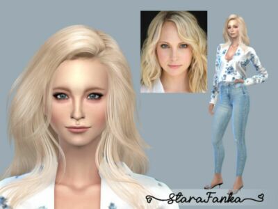 Candice King (Request) By Starafanka Sims 4 CC