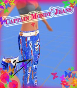 ‘ Captain Mondy ‘ Jeans Made By ME By Rubicitaya Sims 4 CC