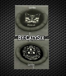 CAT Beds V1 By Catysix Sims 4 CC