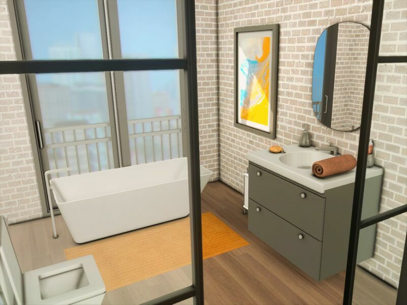 sims 4 cc cedar bedroom en suite bathroom tsr only cc by xogerardine 5