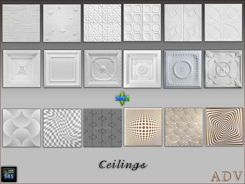 Ceilings Sims 4 CC