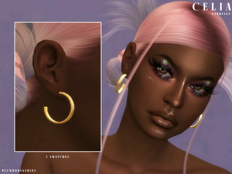 Celia | Earrings Sims 4 CC